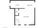 Detailed first floor plan featuring kitchen, dining area, bathroom, and living room at 10424 N 7Th Pl # 2, Phoenix, AZ 85020