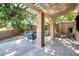 Covered patio area with ample seating and brick flooring at 10424 N 7Th Pl # 2, Phoenix, AZ 85020