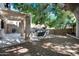 Outdoor patio with shade covering and plenty of room for furniture at 10424 N 7Th Pl # 2, Phoenix, AZ 85020