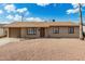 Cozy single-story home featuring a low-maintenance gravel front yard and attached one car garage at 1512 W Crescent Ave, Mesa, AZ 85202