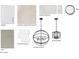 Image showcasing a stylish selection of cabinets, flooring, countertops, lighting and carpet options at 17580 W Monroe St, Goodyear, AZ 85338