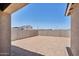 View of the potential backyard at 18268 W La Senda Dr, Surprise, AZ 85387