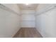 Walk in closet featuring wire shelving and neutral flooring and walls at 2024 W Darrel Rd, Phoenix, AZ 85041