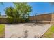 This backyard features a full-size basketball court for active recreation, perfect for sports enthusiasts and families at 3818 E Quail Ave, Phoenix, AZ 85050