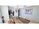 Dining room with chandelier, adjacent to the kitchen at 4617 E Emile Zola Ave, Phoenix, AZ 85032