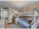Bright bedroom with a playful atmosphere and integrated desk, offering function and charm at 5332 N 81St Pl, Scottsdale, AZ 85250