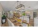 Open-concept dining room, kitchen, and living room, ideal for entertaining guests at 5332 N 81St Pl, Scottsdale, AZ 85250