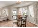 Bright breakfast nook with views of the water at 6418 S Pinaleno Pl, Chandler, AZ 85249