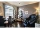 Comfortable home office with a large window and relaxation massage chair at 17150 N 23Rd St # 125, Phoenix, AZ 85022