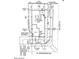 Property survey illustrating lot dimensions, home placement, garage location, and street access at 18153 W Hiddenview Dr, Goodyear, AZ 85338