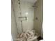 Modern bathroom shower stall with tile surround and built-in niche at 1841 N Wilbur Cir, Mesa, AZ 85201