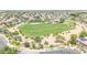 An expansive community park offers a volleyball court, a playground, and lush landscaping for recreational activities at 3898 E Palmer St, Gilbert, AZ 85298