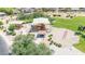 Aerial view of a neighborhood playground featuring shaded play structures and green space in a Gathering-friendly community at 3898 E Palmer St, Gilbert, AZ 85298