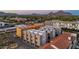 Aerial view of the neighborhood featuring new townhomes with stunning mountain views at 4220 N 32Nd St # 14, Phoenix, AZ 85018