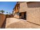 Spacious backyard featuring a blank canvas for landscaping and outdoor entertaining at 4745 W Fremont Rd, Laveen, AZ 85339