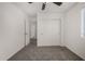Cozy bedroom with gray carpet and closet doors at 4745 W Fremont Rd, Laveen, AZ 85339