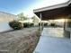 Backyard featuring patio, mature landscaping, and serene atmosphere at 4902 S Fair Ln, Tempe, AZ 85282