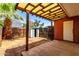 Fenced backyard with covered patio and storage shed at 6606 N 46Th Ave, Glendale, AZ 85301