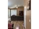 Bright and airy living room featuring wood floors, vaulted ceilings, and comfortable seating at 1417 E Century Ave, Gilbert, AZ 85296
