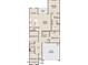 Floorplan of the home showing layout of all rooms at 18243 W La Senda Dr, Surprise, AZ 85387