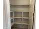 Organized pantry with ample shelving for efficient storage of food and household items at 18717 N 267Th Dr, Buckeye, AZ 85396