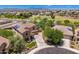 Aerial shot highlighting this home's location, close to community park, playground, and well-manicured surroundings at 3760 W Lapenna Dr, New River, AZ 85087