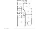Floor plan showing the layout of the house, including the bedrooms, bathrooms, living room, and kitchen at 4350 E Gatewood Dr, Phoenix, AZ 85050