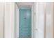 Hallway with built-in linen closet at 445 W 1St St, Mesa, AZ 85202