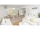 Stylish living room featuring modern furniture, bright accents, and an open layout at 445 W 1St St, Mesa, AZ 85202