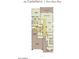 Castellano first floor plan featuring 4 bedrooms, kitchen, and tandem garage at 9738 E Tumeric Ave, Mesa, AZ 85212