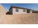 View of the home's backyard highlighting the spacious lot at 10013 S 36Th Ave, Laveen, AZ 85339