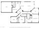 Detailed floorplan highlighting the layout of the home, including bedrooms, bathrooms, kitchen, and living spaces at 10141 E Floriade Dr, Scottsdale, AZ 85260