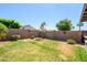 Spacious backyard with block fencing and minimal landscaping at 14938 W Mauna Loa Ln, Surprise, AZ 85379