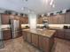 Spacious kitchen with stainless steel appliances, granite countertops, and ample cabinet space at 21013 W Wycliff Dr, Buckeye, AZ 85396