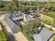 Bird's eye view of the home, highlighting the architecture and surrounding landscape at 325 W Solano Dr, Phoenix, AZ 85013