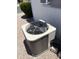 Close up of the home's new HVAC unit at 3330 E Main St # 430, Mesa, AZ 85213