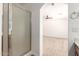 This main bathroom is attached to the main bedroom via an arched doorway at 3646 E Rousay Dr, San Tan Valley, AZ 85140