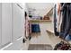 Organized walk-in closet with ample storage solutions for clothing and accessories at 4131 E Cascalote Dr, Cave Creek, AZ 85331
