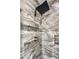 Close up of the tiled shower including glass tile accents and a rain shower head at 5434 E Barwick Dr, Cave Creek, AZ 85331