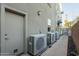 Modern building exterior with multiple AC units at 610 E Roosevelt St # 145, Phoenix, AZ 85004