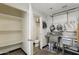 Storage area with shelving, stainless steel sink and separate toilet at 610 E Roosevelt St # 145, Phoenix, AZ 85004