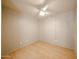 Simple bedroom with ceiling fan and wood floors at 9151 W Greenway Rd # 162, Peoria, AZ 85381