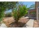 Backyard with desert landscaping, a covered patio, and mature trees at 10009 W Raymond St, Tolleson, AZ 85353