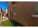 Backyard and side of home with window and door at 10370 W Sands Dr # 463, Peoria, AZ 85383