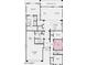 Spacious open-concept floorplan includes a primary suite, kitchen, dining, covered patio, and a 3-car tandem garage at 14323 W Alameda Rd, Surprise, AZ 85387