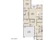 Floor plan shows layout of a home at 18240 W La Senda Dr, Surprise, AZ 85387
