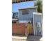 Charming two-story townhome features a private brick patio and fenced entrance for added security at 2301 E University Dr # 111, Mesa, AZ 85213