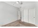 Bright bedroom with closet, doorway, and neutral color scheme at 2759 E Mews Rd, Gilbert, AZ 85298
