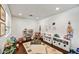 Playroom with hardwood floors, a rug, and toy storage at 4243 E Avalon Dr, Phoenix, AZ 85018