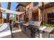 Built in stainless steel grilling stations featuring built in countertops at 4803 N Woodmere Fairway -- # 1002, Scottsdale, AZ 85251